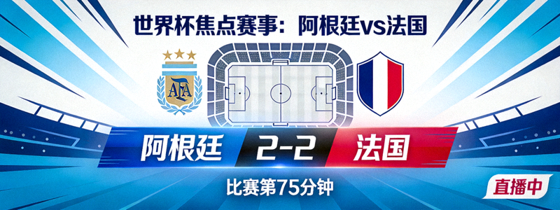世界杯焦点赛事 阿根廷 vs 法国 实时比分直播
